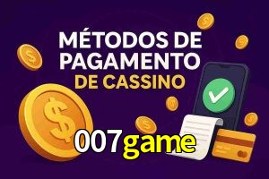 Métodos de Pagamento no 007game