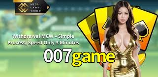 Captura da interface do 007game com cassino, destacando a diversidade de jogos.